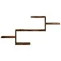 Smoked oak engineered wood wall shelf 104x15x49 cm by , Shelves and shelves - Ref: Foro24-853204, Price: 29,25 €, Discount: %
