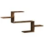Smoked oak engineered wood wall shelf 104x15x49 cm by , Shelves and shelves - Ref: Foro24-853204, Price: 29,25 €, Discount: %