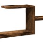 Eiche geräuchert Holzwerkstoff-Wandregal 104x15x49 cm von , Regale und Regale - Ref: Foro24-853204, Preis: 26,10 €, Rabatt: %