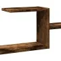 Smoked oak engineered wood wall shelf 104x15x49 cm by , Shelves and shelves - Ref: Foro24-853204, Price: 29,25 €, Discount: %