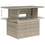 Set de sofás de jardín 7 pzas con cojines ratán PE gris claro de , Conjuntos de jardín - Ref: Foro24-3268552, Precio: 561,34 ...
