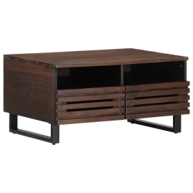 Couchtisch Massivholz Mango braun 80x55x40 cm von , Couchtisch - Ref: Foro24-377502, Preis: 103,07 €, Rabatt: %
