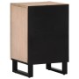 Mueble de baño madera maciza de mango 38x34x58 cm de , Muebles de baño - Ref: Foro24-377542, Precio: 49,68 €, Descuento: %