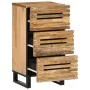 Solid wood sideboard in rough mango wood 40x34x75 cm by , Lockers and storage cabinets - Ref: Foro24-377549, Price: 133,43 €,...