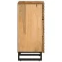 Solid wood sideboard in rough mango wood 40x34x75 cm by , Lockers and storage cabinets - Ref: Foro24-377549, Price: 133,43 €,...