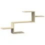 Estante de pared madera ingeniería roble Sonoma 104x15x49 cm de , Estantes y estanterías - Ref: Foro24-853202, Precio: 30,40 ...