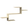 Estante de pared madera ingeniería roble Sonoma 104x15x49 cm de , Estantes y estanterías - Ref: Foro24-853202, Precio: 27,00 ...