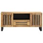 TV-Ständer Mangoholz massiv roh 100x34x46 cm von , CD- und DVD-Speicher - Ref: Foro24-377504, Preis: 84,48 €, Rabatt: %