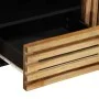 TV-Ständer Mangoholz massiv roh 100x34x46 cm von , CD- und DVD-Speicher - Ref: Foro24-377504, Preis: 83,66 €, Rabatt: %