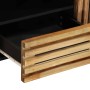 TV-Ständer Mangoholz massiv roh 100x34x46 cm von , CD- und DVD-Speicher - Ref: Foro24-377504, Preis: 84,48 €, Rabatt: %