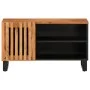 Solid acacia wood TV stand 80x34x46 cm by , CD and DVD storage - Ref: Foro24-377510, Price: 78,42 €, Discount: %