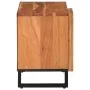 Solid acacia wood TV stand 80x34x46 cm by , CD and DVD storage - Ref: Foro24-377510, Price: 78,42 €, Discount: %
