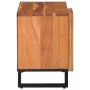 TV-Ständer aus massivem Akazienholz 80x34x46 cm von , CD- und DVD-Speicher - Ref: Foro24-377510, Preis: 79,50 €, Rabatt: %