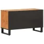 Solid acacia wood TV stand 80x34x46 cm by , CD and DVD storage - Ref: Foro24-377510, Price: 78,42 €, Discount: %