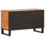 TV-Ständer aus massivem Akazienholz 80x34x46 cm von , CD- und DVD-Speicher - Ref: Foro24-377510, Preis: 79,50 €, Rabatt: %