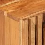Solid acacia wood TV stand 80x34x46 cm by , CD and DVD storage - Ref: Foro24-377510, Price: 78,42 €, Discount: %