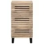 Solid mango wood sideboard 40x34x75 cm by , Lockers and storage cabinets - Ref: Foro24-377552, Price: 74,64 €, Discount: %