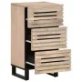 Solid mango wood sideboard 40x34x75 cm by , Lockers and storage cabinets - Ref: Foro24-377552, Price: 74,64 €, Discount: %