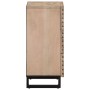 Sideboard aus massivem Mangoholz 40x34x75 cm von , Schließfächer und Lagerschränke - Ref: Foro24-377552, Preis: 75,32 €, Raba...