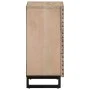Solid mango wood sideboard 40x34x75 cm by , Lockers and storage cabinets - Ref: Foro24-377552, Price: 74,64 €, Discount: %