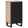 Solid mango wood sideboard 40x34x75 cm by , Lockers and storage cabinets - Ref: Foro24-377552, Price: 74,64 €, Discount: %