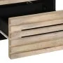 Solid mango wood sideboard 40x34x75 cm by , Lockers and storage cabinets - Ref: Foro24-377552, Price: 74,64 €, Discount: %