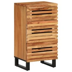 Sideboard aus massivem Akazienholz 40x34x75 cm von , Schließfächer und Lagerschränke - Ref: Foro24-377550, Preis: 89,76 €, Ra...