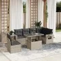 Set de sofás de jardín 7 pzas con cojines ratán PE gris claro by , Garden sets - Ref: Foro24-3267942, Price: 541,91 €, Discou...