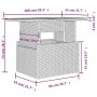 Set de sofás de jardín 6 pzas y cojines ratán sintético gris by , Garden sets - Ref: Foro24-3268522, Price: 494,06 €, Discoun...