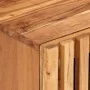 Mueble de TV madera maciza de acacia 100x34x46 cm by , CD and DVD storage - Ref: Foro24-377505, Price: 119,97 €, Discount: %