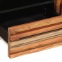 Massives TV-Möbel aus Akazienholz, 100x34x46 cm. von , CD- und DVD-Speicher - Ref: Foro24-377505, Preis: 121,68 €, Rabatt: %