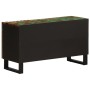 Massives TV-Möbel aus Akazienholz 80x34x46 cm von , CD- und DVD-Speicher - Ref: Foro24-377513, Preis: 57,75 €, Rabatt: %