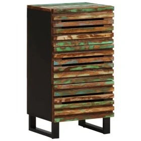 Massiver Akazienholz-Sideboard 40x34x75 cm von , Schließfächer und Lagerschränke - Ref: Foro24-377553, Preis: 81,30 €, Rabatt: %
