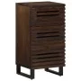 Massiver Mangoholz-Sideboard in Braun 40x34x75 cm von , Schließfächer und Lagerschränke - Ref: Foro24-377551, Preis: 78,98 €,...