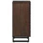 Massiver Mangoholz-Sideboard in Braun 40x34x75 cm von , Schließfächer und Lagerschränke - Ref: Foro24-377551, Preis: 102,64 €...