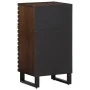 Massiver Mangoholz-Sideboard in Braun 40x34x75 cm von , Schließfächer und Lagerschränke - Ref: Foro24-377551, Preis: 78,98 €,...