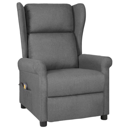 Sillón de masaje tela gris claro by , Electric massage chairs - Ref: Foro24-348516, Price: 262,23 €, Discount: %
