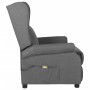 Sillón de masaje tela gris claro by , Electric massage chairs - Ref: Foro24-348516, Price: 262,23 €, Discount: %