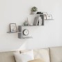 Estante de pared madera ingeniería gris Sonoma 104x15x49 cm by , Shelves and shelves - Ref: Foro24-853205, Price: 31,77 €, Di...