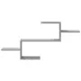 Estante de pared madera ingeniería gris Sonoma 104x15x49 cm by , Shelves and shelves - Ref: Foro24-853205, Price: 31,12 €, Di...