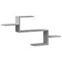 Estante de pared madera ingeniería gris Sonoma 104x15x49 cm by , Shelves and shelves - Ref: Foro24-853205, Price: 31,12 €, Di...
