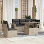 Set de sofás de jardín 6 pzas y cojines ratán sintético gris by , Garden sets - Ref: Foro24-3267912, Price: 457,53 €, Discoun...