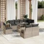 Gartenmöbel-Set 9-teilig mit Kissen aus hellem grauem Kunst-Rattan. von , Gartensets - Ref: Foro24-3268042, Preis: 690,14 €, ...