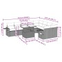 Set sofás jardín 10 pzas con cojines ratán sintético gris claro by , Garden sets - Ref: Foro24-3268132, Price: 726,29 €, Disc...