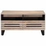 Mesa de centro de madera maciza de mango 80x55x40 cm by , Coffee table - Ref: Foro24-377503, Price: 101,42 €, Discount: %