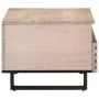 Mesa de centro de madera maciza de mango 80x55x40 cm by , Coffee table - Ref: Foro24-377503, Price: 101,42 €, Discount: %