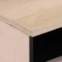 Mesa de centro de madera maciza de mango 80x55x40 cm by , Coffee table - Ref: Foro24-377503, Price: 101,42 €, Discount: %