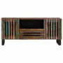 Massives TV-Möbel aus Akazienholz, 100x34x46 cm. von , CD- und DVD-Speicher - Ref: Foro24-377508, Preis: 140,77 €, Rabatt: %