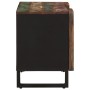 Massives TV-Möbel aus Akazienholz, 100x34x46 cm. von , CD- und DVD-Speicher - Ref: Foro24-377508, Preis: 140,77 €, Rabatt: %