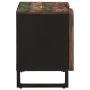 Mueble de TV madera maciza de acacia 100x34x46 cm by , CD and DVD storage - Ref: Foro24-377508, Price: 140,77 €, Discount: %